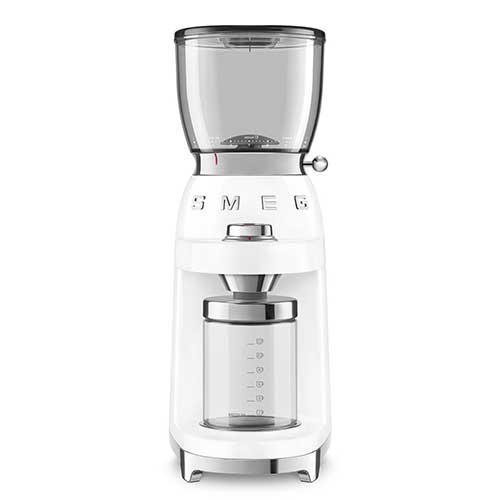 Molinillo Café 150W 350GR Smeg CGF01WHEU Blanco