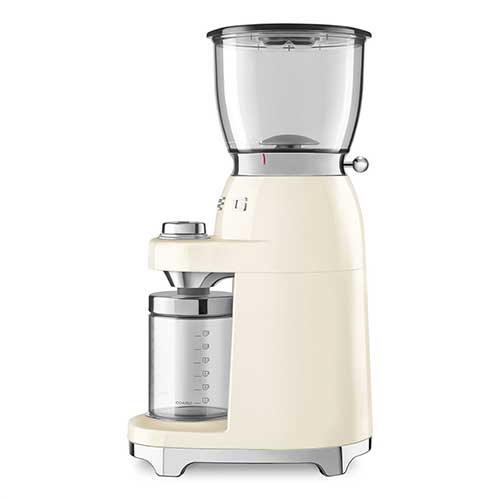 Molinillo de Cafe 150W 350GR Smeg CGF11CREU Crema - foto 2
