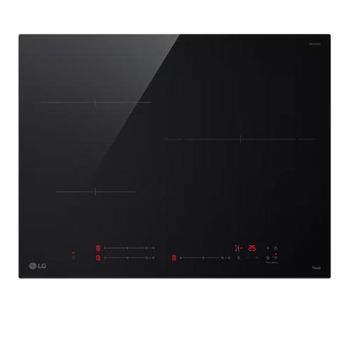 Inducción 60cm 3 Zonas LG CI5Z2420BN 1 Zona 28cm Wifi Negro