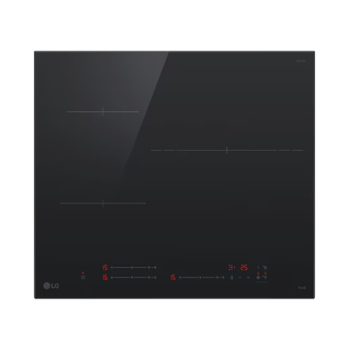 Inducción 60cm 3 Zonas LG CI5Z2421BN Zona 32cm Negro