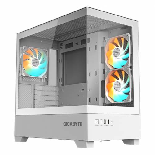 GIGABYTE C201 PANORAMIC ICE Midi Tower Blanco
