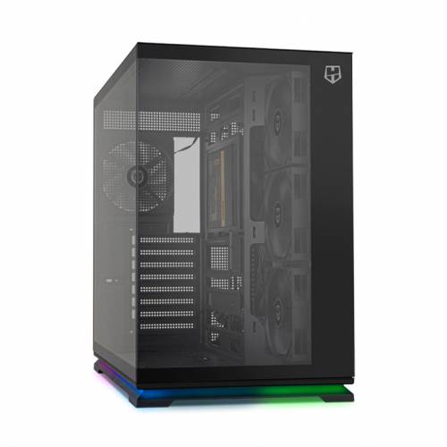 NOX Hummer GALAXY| Semitorre ATX compacta tira ARGB Ne