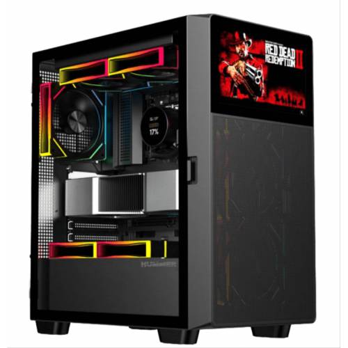 NOX Hummer NXHUMMERBIOS carcasa de ordenador Torre Negro