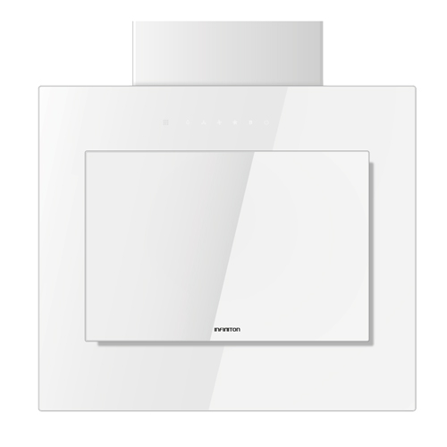Campana 60cm decorativa Infiniton CMPTRALBLC63 800m3h blanca