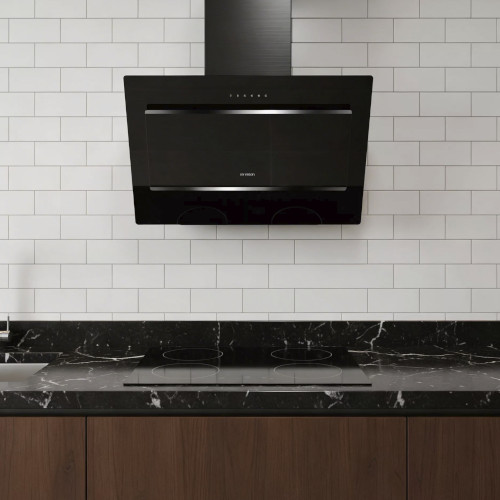 Campana 90CM Decorativa Infiniton CMPTRALBT90U Negra A+++ - foto 3