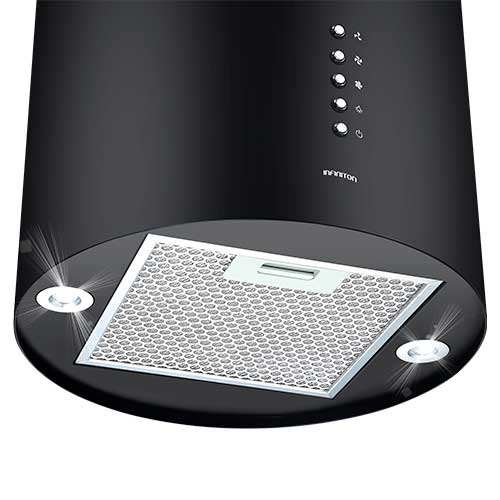 Campana 45cm Isla Infiniton CMPYBIS9N Negra A++ - foto 3
