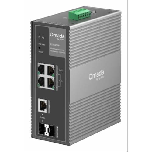TP-Link IES206GPP switch Gestionado Gigabit Ethernet (10/100/1000) Energía sobre Ethernet (PoE) Negro
