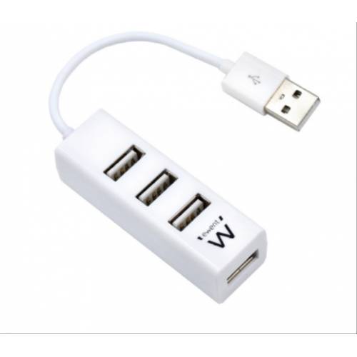 Ewent EW1122 hub de interfaz USB 2.0 Blanco