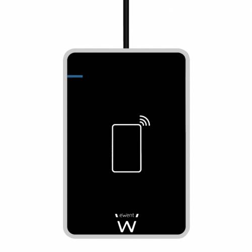 Ewent EW1053 lector de tarjeta magnética USB Negro