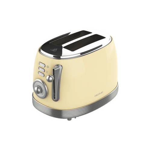 Cecotec Vintage 800 6 2 rebanada(s) 850 W Amarillo