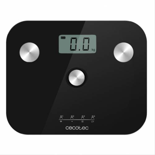 Cecotec Surface Precision EcoPower 10100 Full Healthy Plaza Negro Báscula personal electrónica