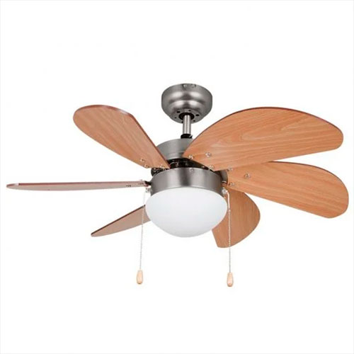 Ventilador Techo 80cm 50W Orbegozo CP15075N Madera