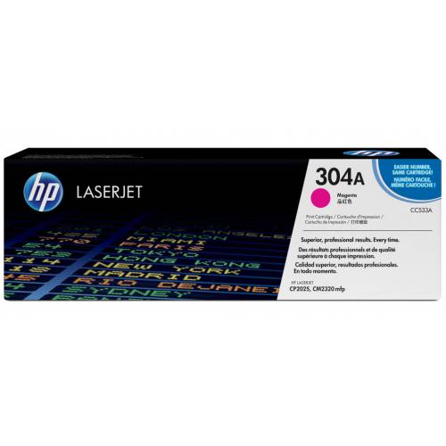 HP Cartucho de tóner original LaserJet 304A magenta