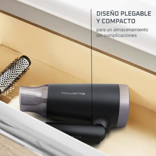 Secador 1600W Rowenta CV1831F0 Viaje Plegable Negro - foto 3