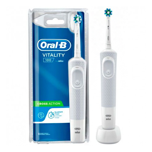 Cepillo Dental Oral-B Vitality D1004131T Blanco