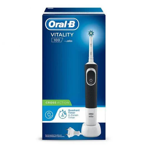 Cepillo Dental Oral-B Vitality D1004131 Negro - foto 3