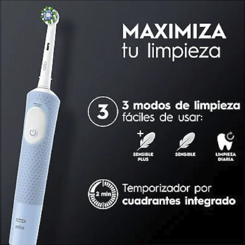 Cepillo Dental Oral B Vitality Pro Azul - foto 2