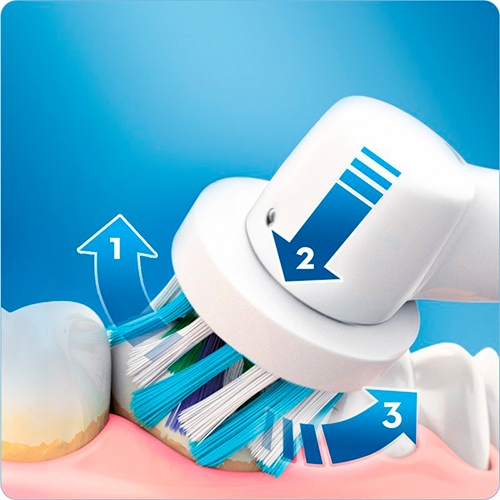 Cepillo Dental Braun Oral-B Pro 1 750 3D Action - foto 3