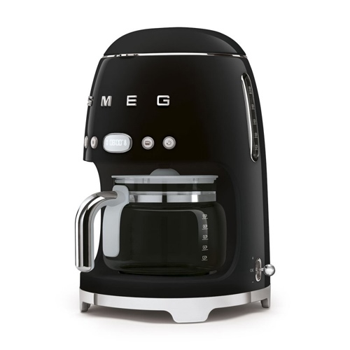 Cafetera de Goteo 1,4L 1050W Smeg DCF02BLEU 50's Style Negra - foto 2
