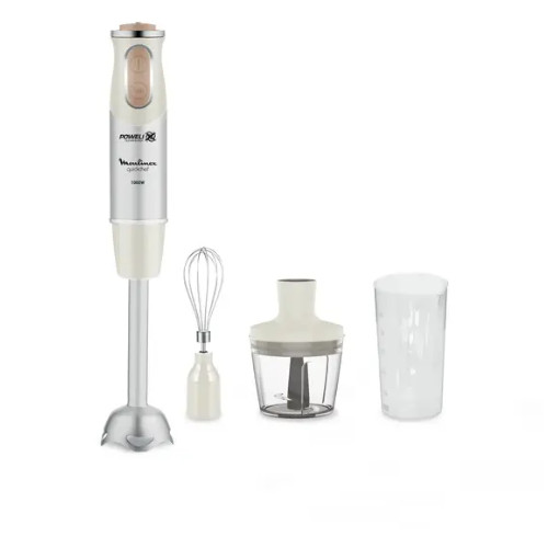 Batidora Mano 1000W Moulinex Quickchef 3 en 1 DD655A10 Accesorios