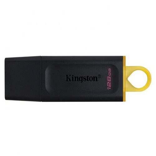 Pendrive 128gb USB 3.2 Kingston DT Exodia negro y amarillo