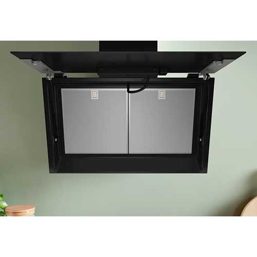 Campana 80cm Decorativa Bosch DWK81AN60 915m3h Wifi Negra A+ - foto 2