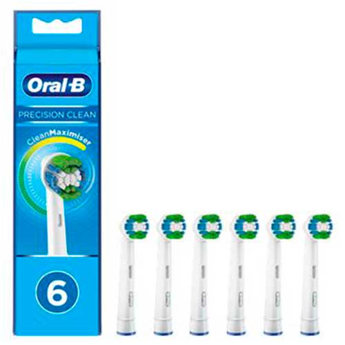 Pack 6 Cepillos Recambio Orla B Precision Clean