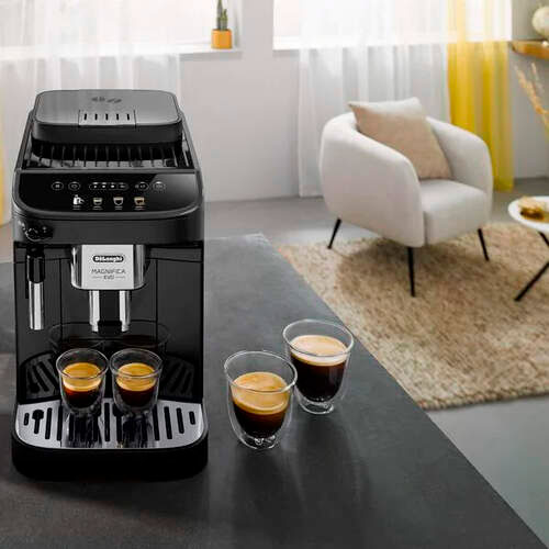 Cafetera Superautomática Delonghi ECAM29022B Magnífica Evo Granos y Molido Negro - foto 2