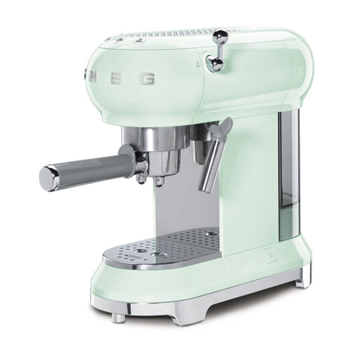 Cafetera Express 15 Bar 1350W Smeg ECF01PGEU Verde Pastel - foto 2