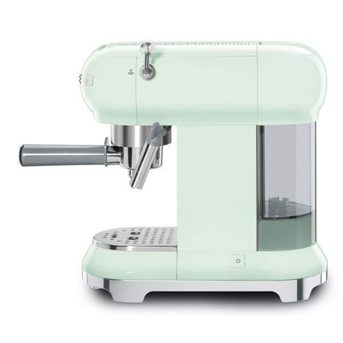 Cafetera Express 15 Bar 1350W Smeg ECF01PGEU Verde Pastel - foto 3