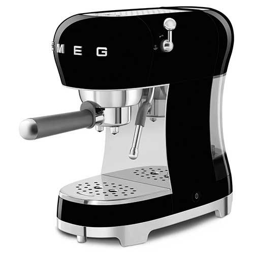 Cafetera Express 15 Bares Smeg ECF02BLEU Negra - foto 2