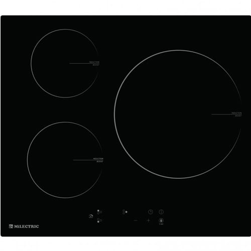 Inducción 60cm 3 Zonas Milectric ECIN3