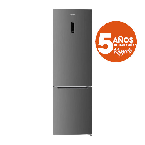 Frigorífico Combi 201X60 BRU ECS3260DI Inox Clase D