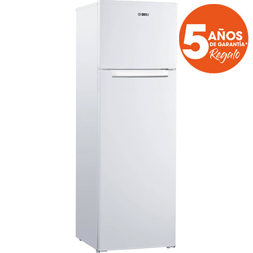 Frigorífico 164x60 2 puertas cíclico Bru EFS2480EW Blanco Clase E