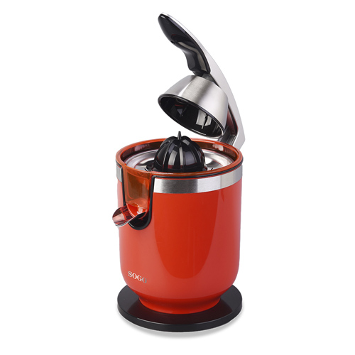 Exprimidor de zumo 300W 0.6L Sogo Rojo - foto 2
