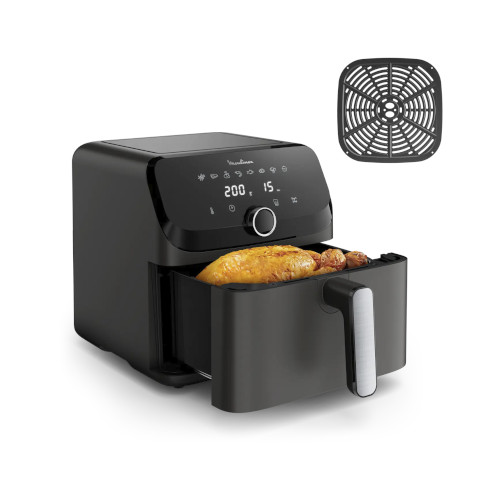 Freidora de Aire 7,5L Moulinex EZ855H Negra - foto 2