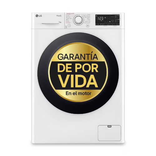 Lavadora 10KG 1400RPM LG F4WR5510A0W Blanco Clase A-10% Autodose