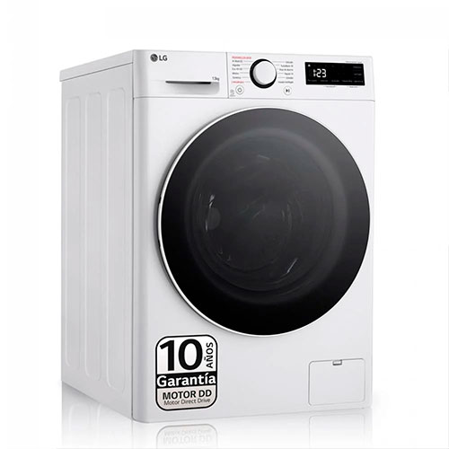 Lavadora 13kg 1400rpm LG F4WR6013A0W Vapor Blanca Clase A -10%