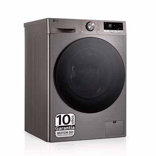 Lavadora 10KG 1400RPM LG F4WR7010AGS Inox Clase A-10%