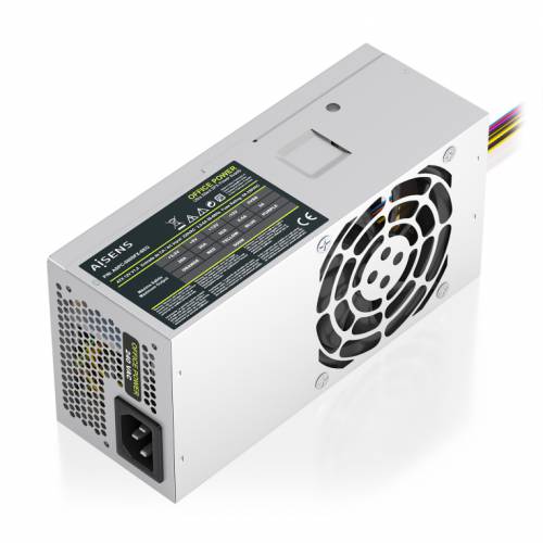 AISENS Fuente Alimentacion TFX 500W OEM, Plata