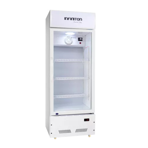 Frigorífico Vitrina 128x50 107L Infiniton FCL220 Blanco Clase E