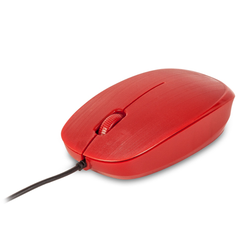 Ratón óptico 1000DPI NGS Flame Red USB rojo - foto 2