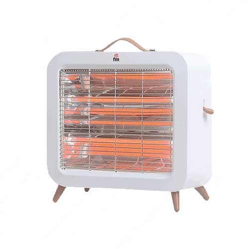 Estufa Cuarzo 700W FM FMEV700  Blanco