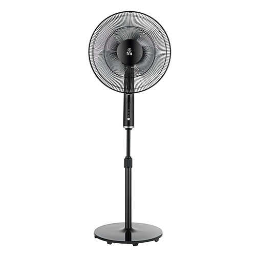 Ventilador de pie 40CM 45W FM P420BLACK  con temporizador y mando