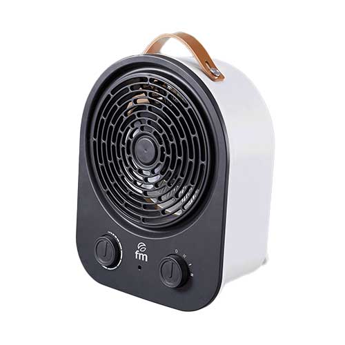 Termoventilador 2000W FM TH-22 Blanco Negro