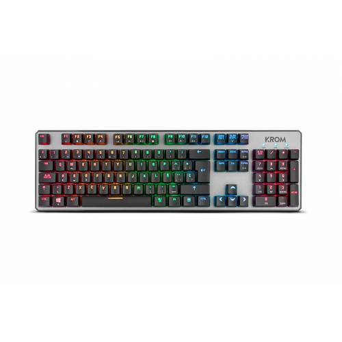 Krom Kernel teclado Juego USB Negro