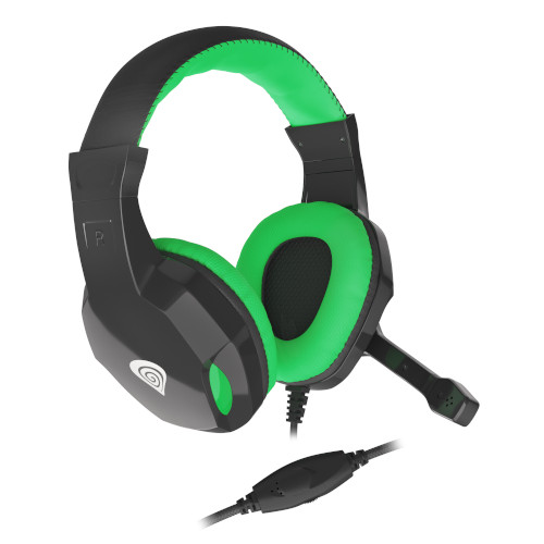 Auriculares Diadema Cable Genesis ARGON 100 Verde