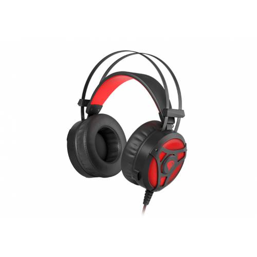 GENESIS Neon 360 Auriculares Alámbrico Diadema Juego Negro, Rojo