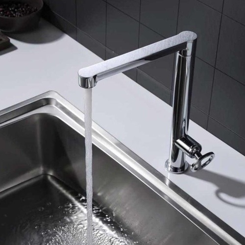 Grifo cocina rueda monomando Imex Olimpo laton cromado - foto 2