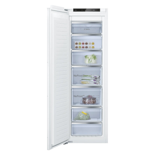 Congelador Vertical 177x56 Total No Frost Bosch GIN81VEE0 Integrable Clase E